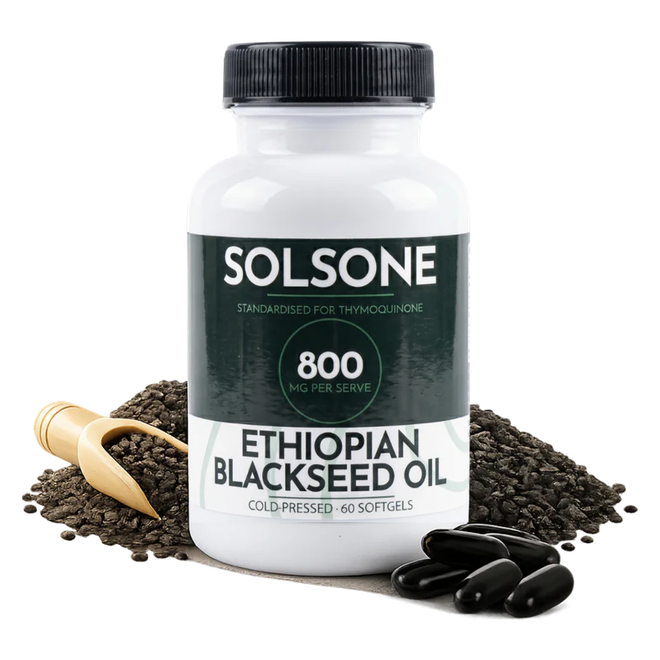 Solsone Ethiopian Black Seed Oil bottle